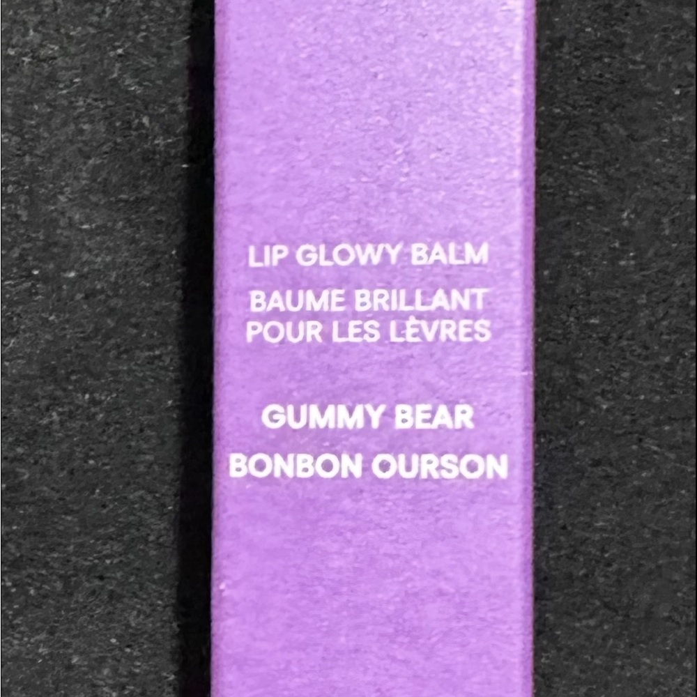 Purple Gummy Bear Lip Balm Gloss